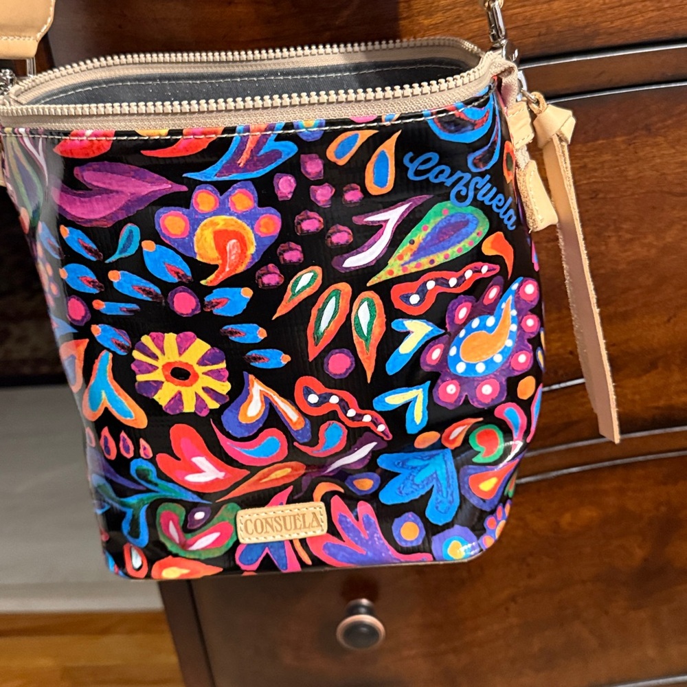 Consuela Multicolor Floral Crossbody Bag - Picture 2 of 10